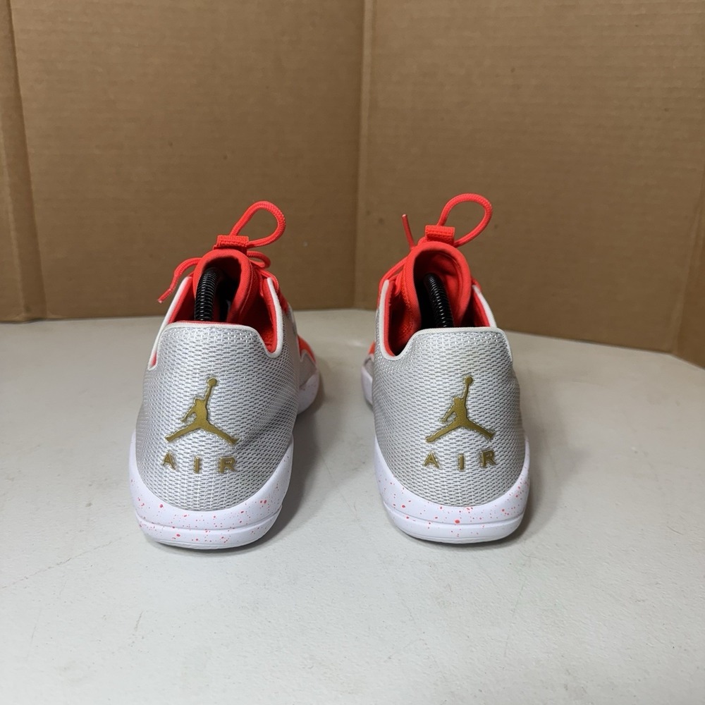 Nike Jordan Eclipse Mens Sneakers 8.5 Bright Mango Silver Speckled Shoes View 5